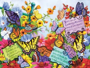 Butterfly Oasis - 500pc Jigsaw Puzzle By Sunsout  			  					NEW