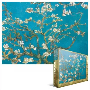 Van Gogh: Almond Tree Branches in Bloom - 1000pc Jigsaw Puzzle by Eurographics