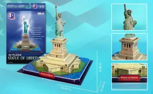 Statue of Liberty - 39pc 3D Jigsaw Puzzle by Daron