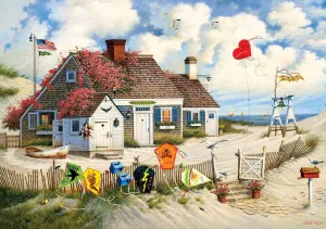 Charles Wysocki: Rootbeer Break - 300pc Jigsaw Puzzle by Buffalo Games