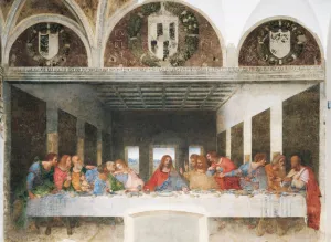 Da Vinci â€œThe Last Supperâ€- Museum - 1000pc Jigsaw Puzzle by Clementoni