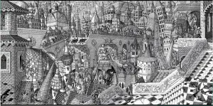 Wilks: Destruction of Pile - 1000pc Jigsaw Puzzle by Pomegranate  			  					NEW