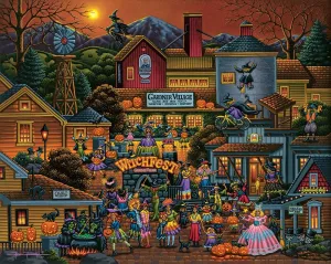 Witchfest - 500pc Jigsaw Puzzle by Dowdle