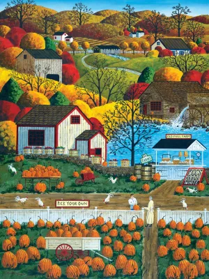 Town &amp; Country: Autumn Morning - 300pc EZ Grip Jigsaw Puzzle by Masterpieces
