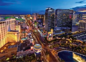 VR Puzzle Las Vegas - 1000pc Jigsaw Puzzle by Clementoni  			  					NEW