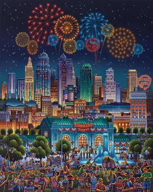 Kansas City - 500pc Jigsaw Puzzle by Dowdle