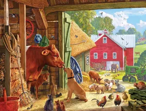 Barnyard Buddies - 550pc Jigsaw Puzzle By White Mountain