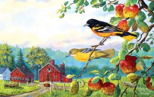 Old Orchard Hideaway - 550pc Jigsaw Puzzle by Sunsout