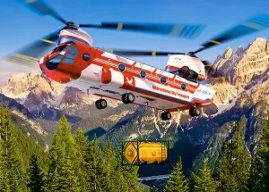 Sky Transport - 180pc Jigsaw Puzzle By Castorland