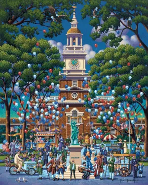 Independence Hall - 500pc Jigsaw Puzzle by Dowdle  			  					NEW