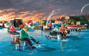 Fishing contest 300 - 300pc Jigsaw Puzzle By Sunsout  			  					NEW