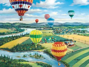 Ballooner's Rally - 300pc Jigsaw Puzzle By Sunsout  			  					NEW