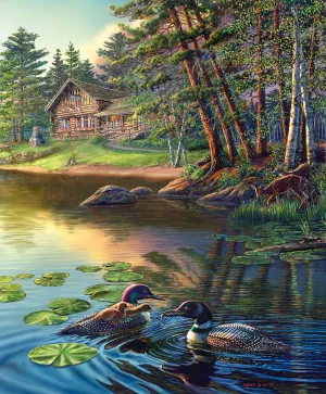 Gaviidae - 1000pc Jigsaw Puzzle by SunsOut