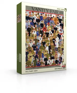 Military Men - 500pc Jigsaw Puzzle by New York Puzzle Company  			  					NEW