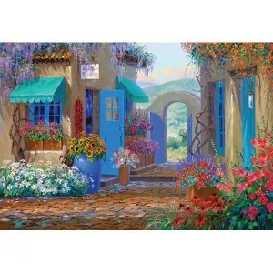 Courtyards: Floral Invitation - 500pc Jigsaw Puzzle by Holdson  			  					NEW