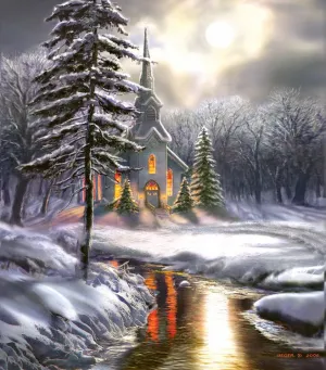 Wildwood Church - 300pc Jigsaw Puzzle By Sunsout