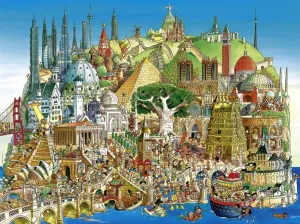 Prades: Global City - 1500pc Jigsaw Puzzle By Heye  			  					NEW