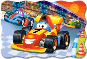 Racing Action - 20pc Jigsaw Puzzle By Castorland