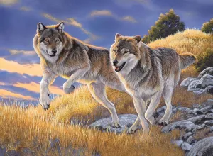 The Wolves - 500pc Jigsaw Puzzle by Clementoni