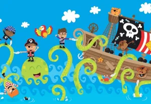 Ocean Friends - 24pc Super Sized Floor Puzzle by Ravensburger  			  					NEW