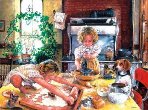 Baking Cookies - 1000pc Jigsaw Puzzle by SunsOut