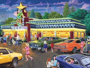 Star Diner - 500pc Jigsaw Puzzle by Sunsout  			  					NEW