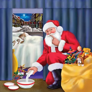 Chessie's Christmas - 500pc Jigsaw Puzzle by SunsOut
