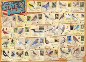 State Birds - 1000pc Jigsaw Puzzle by Eurographics  			  					NEW