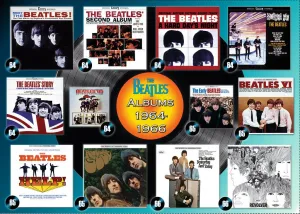 Beatles: Albums 1964-66 - 1000pc Jigsaw Puzzle By Ravensburger