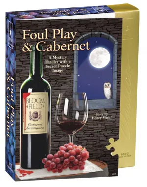 Foul Play &amp; Cabernet - 1000pc Jigsaw Puzzle by BePuzzled