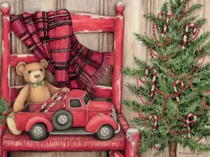 Bear in Chair - 500pc Jigsaw Puzzle by Lang  			  					NEW