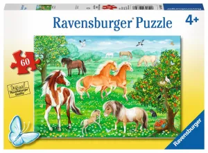 Mustang Meadow - 60pc Jigsaw Puzzle By Ravensburger  			  					NEW
