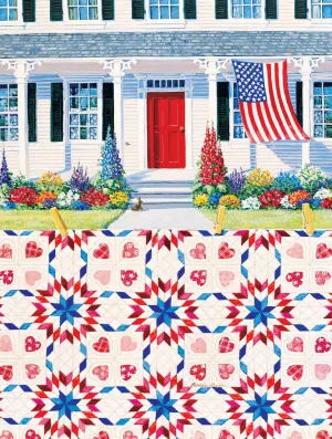Red, White and Blue - 500pc Jigsaw Puzzle by SunsOut