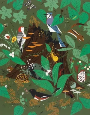 Harper: Woodland Wonders - 1000pc Jigsaw Puzzle by Pomegranate  			  					NEW