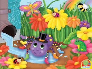Sing a Long: Itsy Bitsy Spider - 24pc Sound Puzzle by Masterpieces