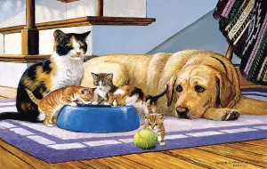 What's a Dog to Do? - 100pc Jigsaw Puzzle By Sunsout  			  					NEW