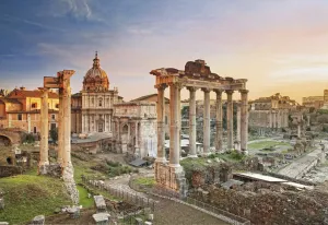 Forum Romanum - 2000pc Jigsaw Puzzle by Clementoni