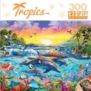 Tropics: Sea of Eden - 300pc EZ Grip Jigsaw Puzzle By Masterpieces