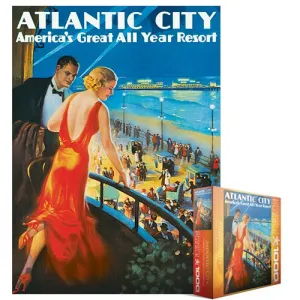 Atlantic City - 1000pc Jigsaw Puzzle by Eurographics