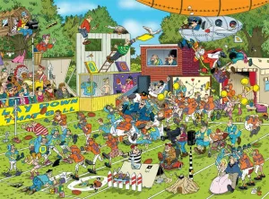 Crowd Pleasers: Chaos on the Field - 1000pc Jigsaw Puzzle by Ceaco