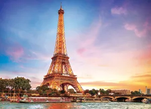 Paris La Tour Eiffel - 1000pc Jigsaw Puzzle by Eurographics