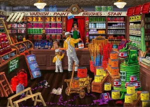 Love to Shop: Colour It Purple - 1000pc Jigsaw Puzzle by Holdson  			  					NEW