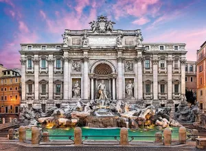 Trevi Fountain - 500pc Jigsaw Puzzle by Clementoni  			  					NEW