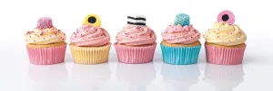 Licorice Cupcakes - 1000pc Panoramic Jigsaw Puzzle by Clementoni  			  					NEW