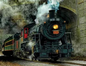 Green Mountian Express - 500pc Jigsaw Puzzle By Springbok
