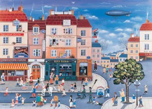 Main Street - 2000pc Jigsaw Puzzle by Tomax