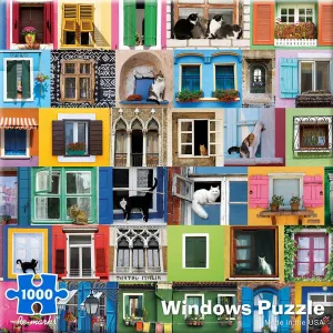 Windows - 1000pc Jigsaw Puzzle By Re-marks  			  					NEW