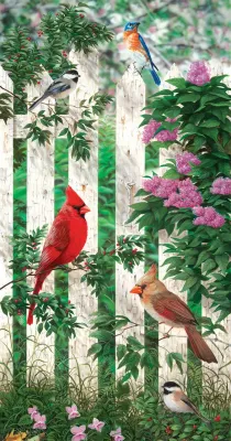 Picket Fence - 300pc Large Format Jigsaw Puzzle by SunsOut