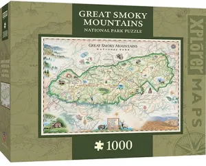 Xplorer: Great Smoky Mountains - 1000pc Jigsaw Puzzle By Masterpieces