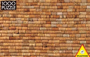 Wine Corks - 1000pc Hard Jigsaw Puzzle by Piatnik